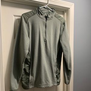 Army green Under Armour quarter zip size M